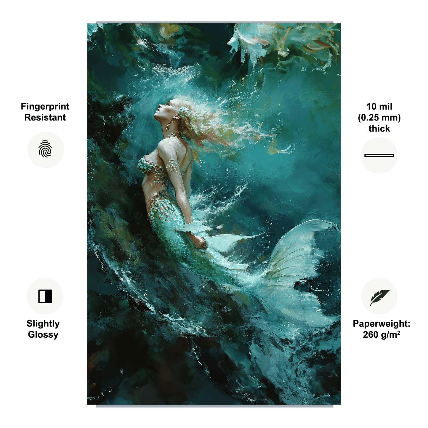 Mermaid Rising Poster