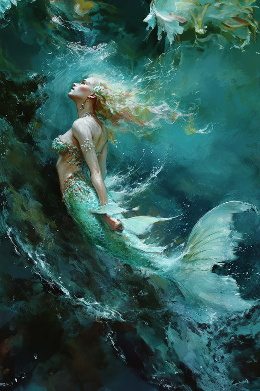 Mermaid Rising Poster